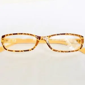 Camel animal print half eye reading glasses 1.75 magnification tan brown acetate unbranded | Accessories | Camel Animal Print Half Eye  main image 4